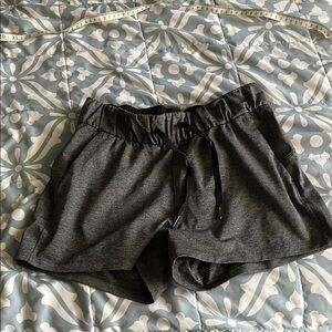 Lululemon Athletica Gray Athletic Shorts Elastic Waistband